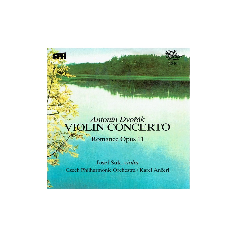 DVORAK - Suk - Concerto pour violon op.53..